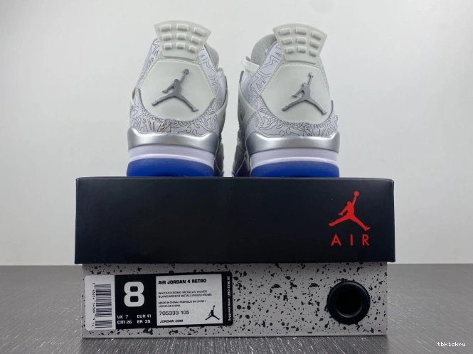 Reps TBkick 30th Anniversary Laser 705333-105 4 Retro Jordan 0724